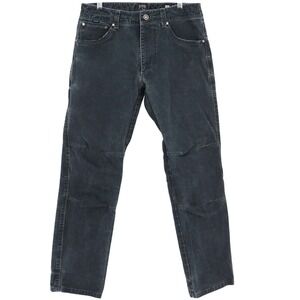 KUHL Mens Rydr Lean Pants Size 32x32 Vintage Patina Dye Charcoal Gray Slim